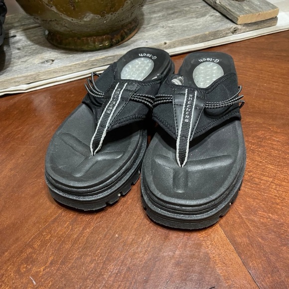 Skechers G-Tech Sandals flip flops platform - Picture 1 of 7